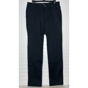 PrAna Womens Stretch Zion Halle Pant Size10 Black Hiking mid rise standard fit